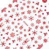 Adhesivos navideños para uñas MollyNails WG444