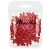 Decorazioni per unghie a forma di fiocco 3D MollyNails rosse, 100 pezzi
