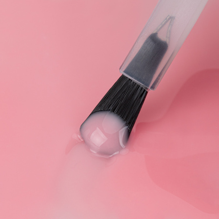 Формуючий гель у флаконі з пензликом Gel in Bottle MollyNails Pro Salon Pink Sorbet без HEMA/Di-HEMA, 15 г