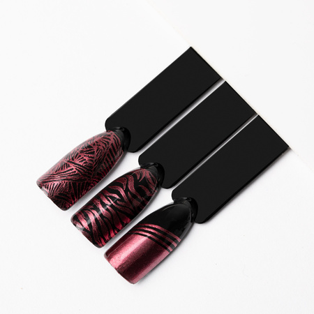 MollyNails PRO Stamping Red Chrome No. 10 10ml stamping polish