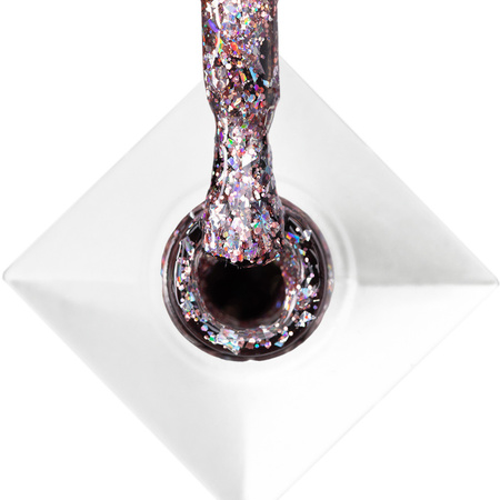 Lakier hybrydowy MollyNails Crushed Diamonds Pardon My Glam! HEMA/Di-HEMA Free 8g Nr 532