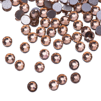 Скляні стрази для нігтів SS10 Light Peach, приблизно 50 шт.