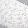 Nicole Diary Patterned Stamp Plate No. 213