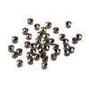 Strass para uñas de cristal SS3 Jet Hematite, aprox. 1440 unidades por paquete.