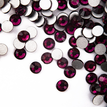 Strass para uñas de cristal SS10 Amatista, aprox. 50 unidades.