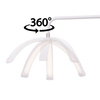 30-W-LED-Kosmetikleuchte, bogenförmig, schattenfrei, weiß, Standmodell HD-M6X