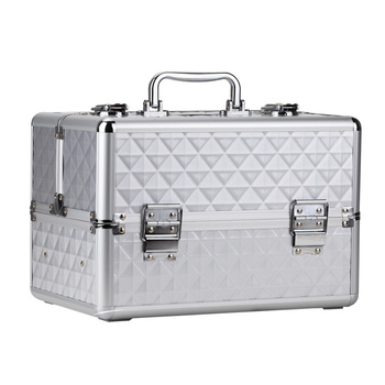 M cosmetic case for Diamond 3D nail polishes, white