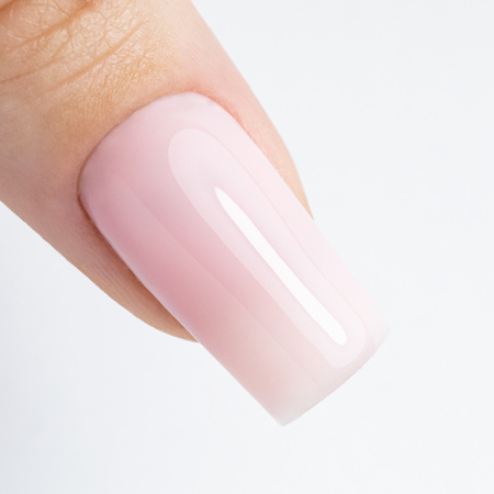 Base de caucho para uñas flexibles, manicura y pedicura, para decoraciones S.O.S. Antidotum Pro Salon MollyNails Babydoll 15 g