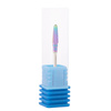 Fraise professionnelle en cobalt-tungstène, modèle « arc-en-ciel », Small cone bit M 3/32" n° 8