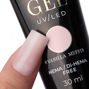 Acrylogel Polygel builder gel for extension AcrylGel MollyNails HEMA/Di-HEMA Free Vanilla Muffin 30 ml