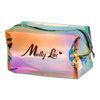 Trousse de maquillage holographique transparente MollyLac, 1 pièce