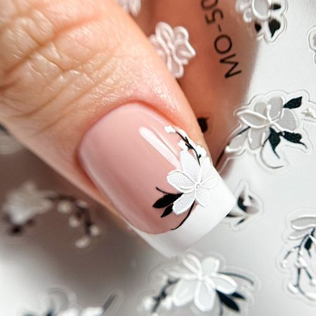 5D self-adhesive flower nail stickers MO-503