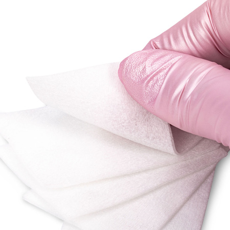 Waciki bezpyłowe bawełniane 12 warstwowe MollyNails ok. 540 sztuk