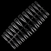 Tips per l'allungamento rapido delle unghie Flexi Tips MollyNails a mandorla, 240 pezzi