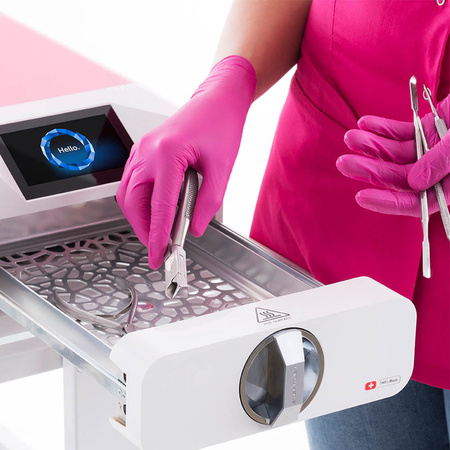 Enbio S LED-Autoklav + Wasserfilter GRATIS + Technischer Pass + Sicherheitszertifikat GRATIS (rosa)