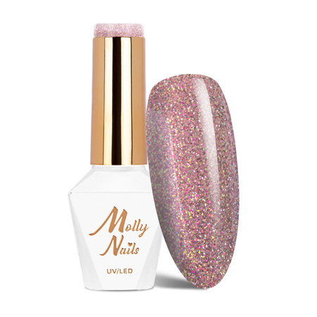 MollyNails Shocking Shine Sinner HEMA/Di-HEMA Free Hybrid Nail Polish 8g No. 687