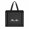 Schwarze Stoff-Lunch-Tasche von MollyNails