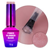 Base de caucho LED/UV con fibras MollyNails Rubber Fiber Base Smoky Pink 10 g