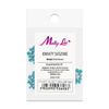 Flores secas para decorar las uñas MollyLac Turquise, 5 unidades