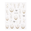 Selbstklebende Nagelsticker mit Blumenmotiv JO-2719