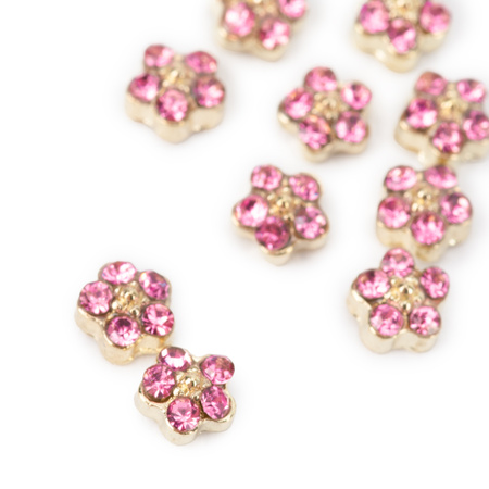 Decorazioni per unghie a forma di fiori 3D Molly Nails K1118, 10 pezzi