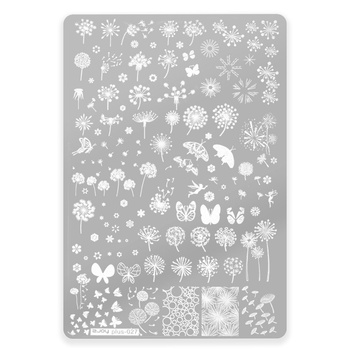 Plaque à motifs pour tampons plus-027