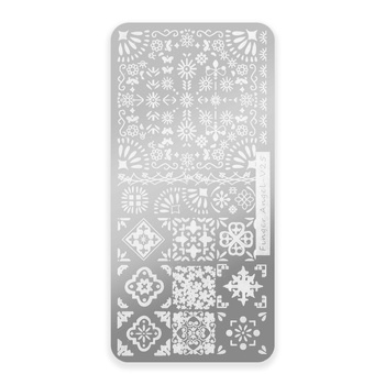Plate for Finger Angel V25 pattern stamps