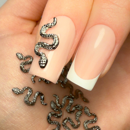 Decorazioni per unghie serpenti 3D MollyNails SZ-155, 10 pezzi
