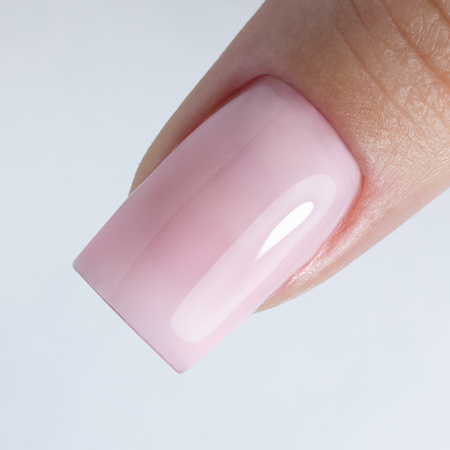 Формуючий гель у флаконі з пензликом Gel in Bottle MollyNails Pro Salon Pink Sorbet без HEMA/Di-HEMA, 15 г