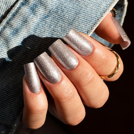 Vernis hybride MollyNails Story Time Let it Snow sans HEMA/Di-HEMA, 8 g, n° 627