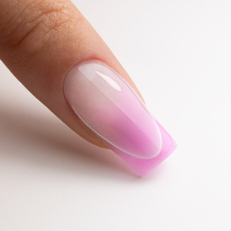 Gradient adhesive nail stickers/French/Ombre/French smile line 23 pcs. white SD-1933