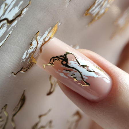 Самоклеючі наклейки для нігтів, візерунки TH-1103