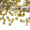 Strass para uñas de cristal SS3 Citrine, aprox. 50 unidades.