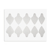Stampi autoadesivi in silicone per Dual Form a punta corta ST012-4 MollyLac, 24 pezzi