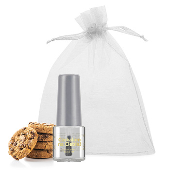 Huile spéciale pour les cuticules et les ongles, parfum Choco Cookies, en flacon de 5 ml