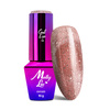 Vernis hybride magnétique à effet œil de chat Cat Eye Foxy Eyes Radiant Brown MollyLac 10 g n° 553