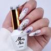 Creative Flow Color Gel - kreatywny NailArt żel do efektu topniejących, miękkich wzorów MollyNails Black HEMA/Di-HEMA free 5 g