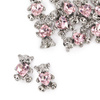 MollyNails 3D teddy bear nail decorations No. 3, 10 pcs