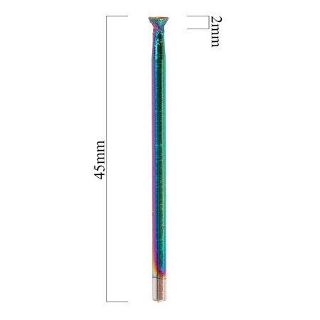 Unicorn rainbow mushroom mini diamond burr No. 20