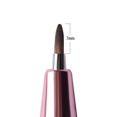 Pincel automático para decoraciones Round Pro Art en oro rosa de MollyNails, 7 mm, n.º 7