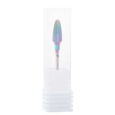 Professioneller Kobalt-Wolfram-Fräser, Regenbogenmodell Flame M 3/32" Nr. 4