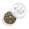 Polvo metálico para uñas MollyLac, láminas de aluminio, 0,2 g, n.º 10