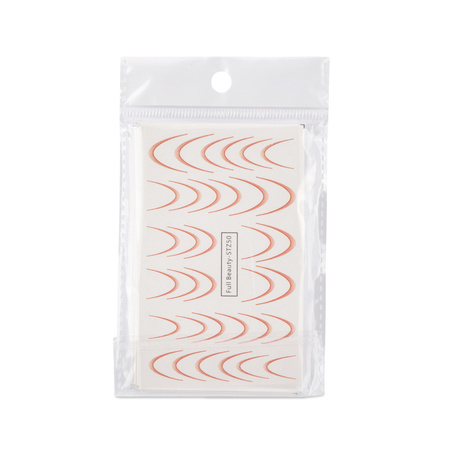 Gradient water decals for nails/ French/ Ombre/ French smile line set of 8 colors STZ48-STZ55