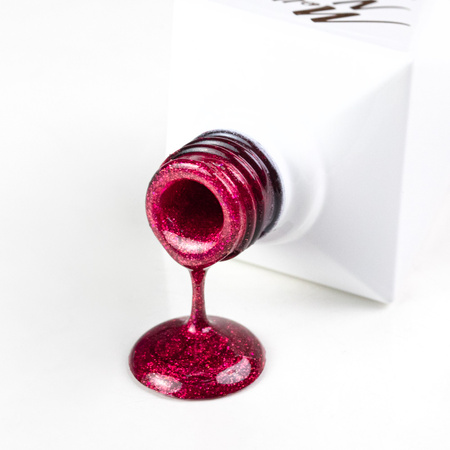 Esmalte híbrido LED/UV Gel Polish La Vie en Rouge n.º 324 Shimmering Lips MollyNails sin HEMA ni Di-HEMA, 8 g