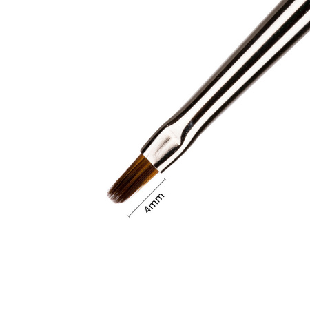 Pinsel für Gel- und Hybrid-Gel-Verzierungen von Zhostovo, Borstenlänge 4 mm, 4U, Monika Mielniczuk