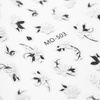 5D self-adhesive flower nail stickers MO-503