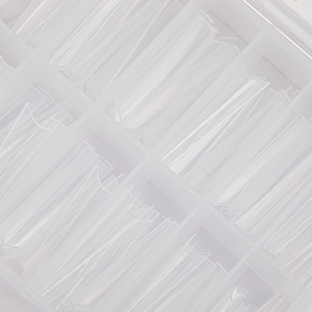 Formes de base doubles pour la pose d'ongles MollyNails, forme amande russe, YQ-2, 120 pièces