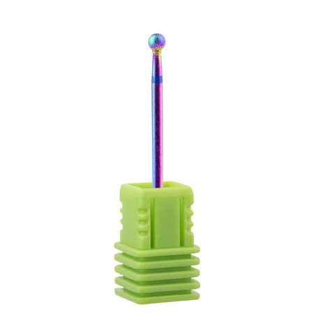 Unicorn-Diamantfräser, Regenbogen, groß, Kugel, Nr. 23