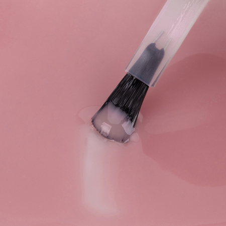 Base de caucho LED/UV con fibras MollyNails Rubber Fiber Base Smoky Pink 10 g