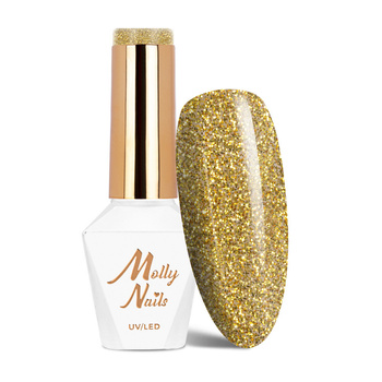 Vernis hybride MollyNails Story Time Secret Sights sans HEMA/Di-HEMA, 8 g, n° 621